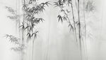 水墨竹子