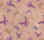 紫色蝴蝶花卉图案背景