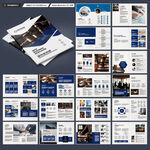 律师事务所画册模板