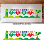 心灵驿站心理咨询室文化墙