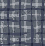 蓝灰格子褶皱布料纹理