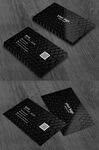 高档黑色名片