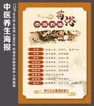 中医药浴养生海报
