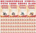 建筑工地消防安全宣传海报