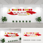 企业标语文化墙