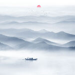 新中式山水画