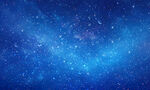 蓝色星空星云背景图