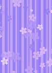 紫色条纹花朵背景图案