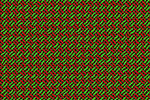 红绿交织几何图案纹理