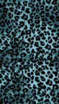 蓝绿色豹纹图案纹理
