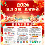 2026年春节安全宣传栏