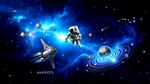 宇宙星空宇航员