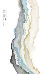 水墨渐变抽象艺术纹理