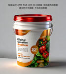 高性能防水涂料桶展示