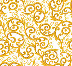 金色花纹图案背景