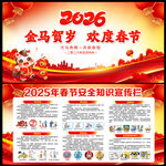 2026年春节安全宣传栏