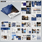 律师事务所画册版式设计