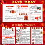 2026年春节宣传栏