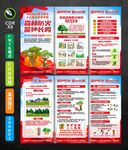 森林防火三折页