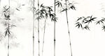 新中式灯箱水墨竹子