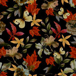 秋季花卉图案 绚丽多彩