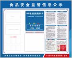 食品安全公示栏