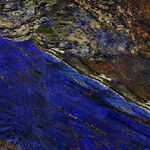 蓝色 清晰简约石纹 高端大图 