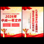 中央一号文件展板