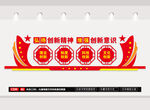弘扬创新精神文化墙