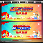 关爱未成年人展板