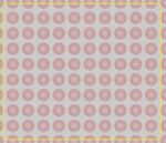 国潮红地宝相花纹矢量设计