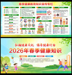 春季健康教育知识宣传专栏