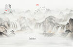 新中式山水