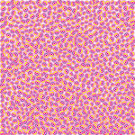 圆形碎花印花图案