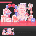 38妇女节美陈38妇女节