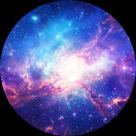 绚丽宇宙星云星空吊顶图