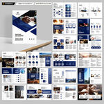 律师事务所画册模板