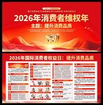 2026年消费者权益日展板