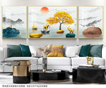 客厅山水装饰画