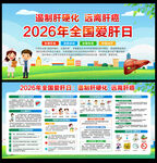 2026年全国爱肝日宣传栏
