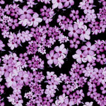 紫色繁花背景图案