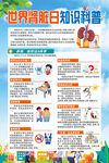 世界肾脏日知识科普海报