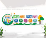 绿色节能文化墙