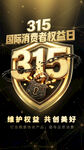 315国际消费者权益日海报