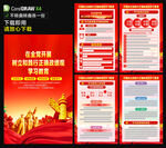 政绩观学习教育海报