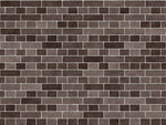 深棕色砖块墙面纹理
