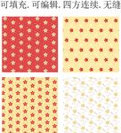 星星图案 五角星 星空背景 