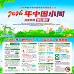 2026年中国水周宣传栏