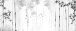 水墨竹子