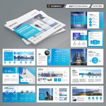 方形招商宣传册